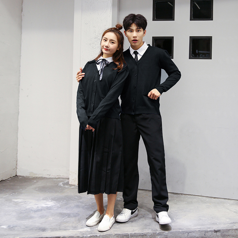 Class Clothing College Style Autumn and Winter Suit Korean Style Junior and Senior High School Students' Online Celebrity School Uniform Girls' Graduation Performance Suit