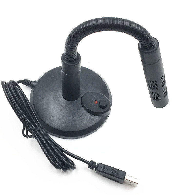 USB computer desktop microphone 3.5mm voice chat recording microphone notebook microphone karaoke free drive