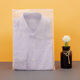 Factory spot Frosted zipper bag clothing packaging bag clothes T-shirt storage frosted plastic packaging zipper bag