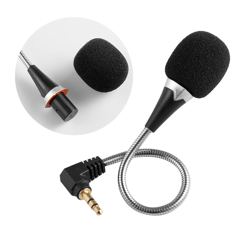 Live mini microphone microphone metal tube recording karaoke noise reduction laptop sound card condenser microphone