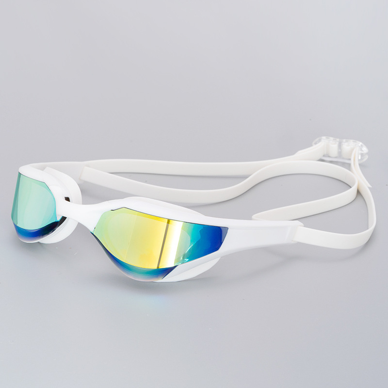 2023 cross-border new fashion professional racing goggles HD anti-fog waterproof swimming glasses Amazon hot
