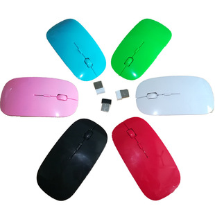 Bluetooth wireless optical mouse ultra-thin fashion suitable for notebook computer 2.4G Wireless Mouse
