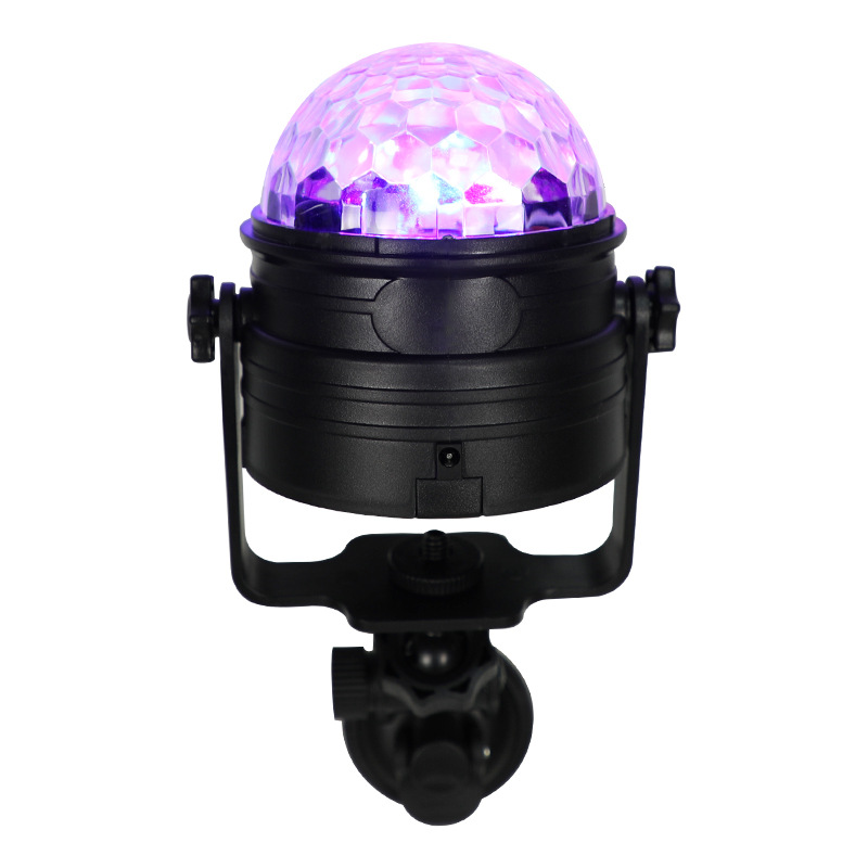 Charging disco small Magic Ball stage lighting car colorful Starry Sky atmosphere Christmas projection night light