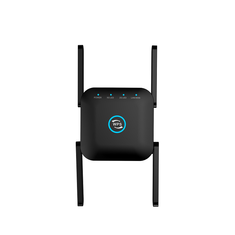 Hot sale Gigabit Wireless WiFi routing extension repeater 1200m dual frequency 2.4 5G signal amplification AC24