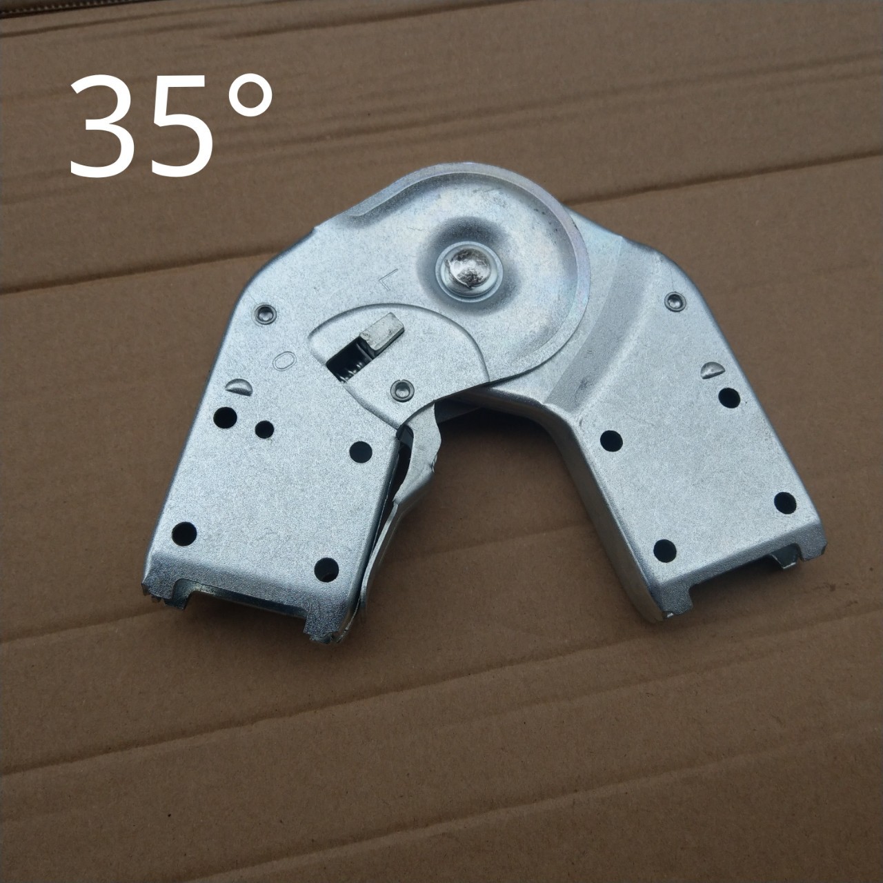 ladder spare part aluminum alloy ladder Iron joint hinge plutonium buckle connector 0 degree 180