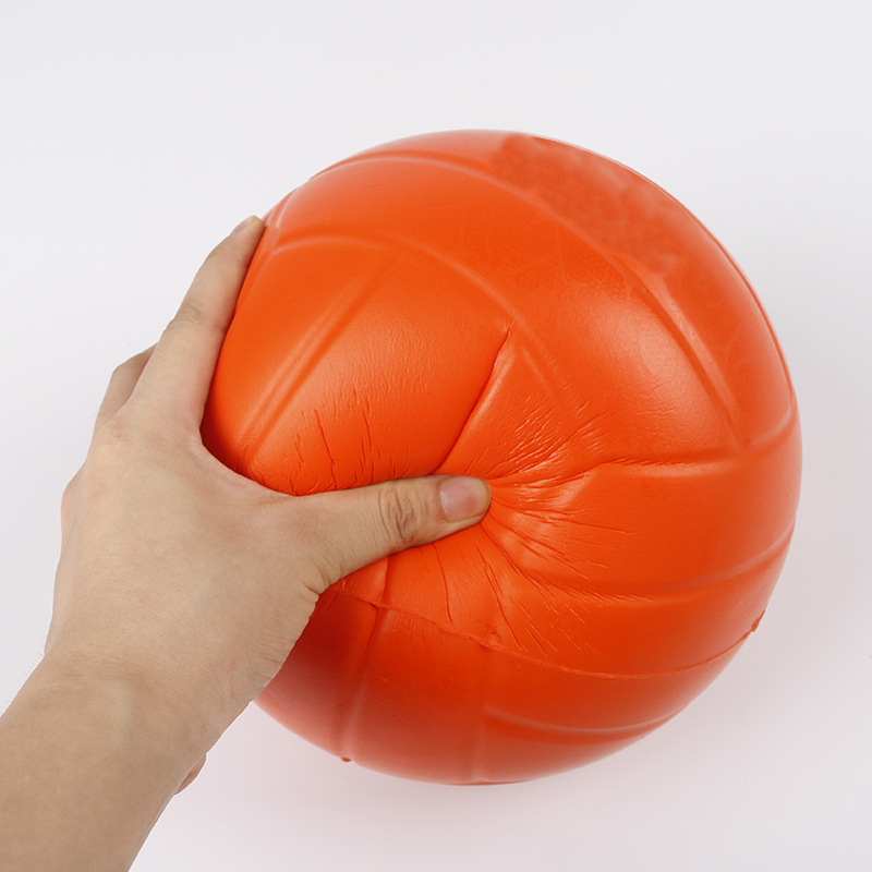 Soft volleyball non-inflatable pu high foaming pupils' indoor training soft volleyball dodge ball