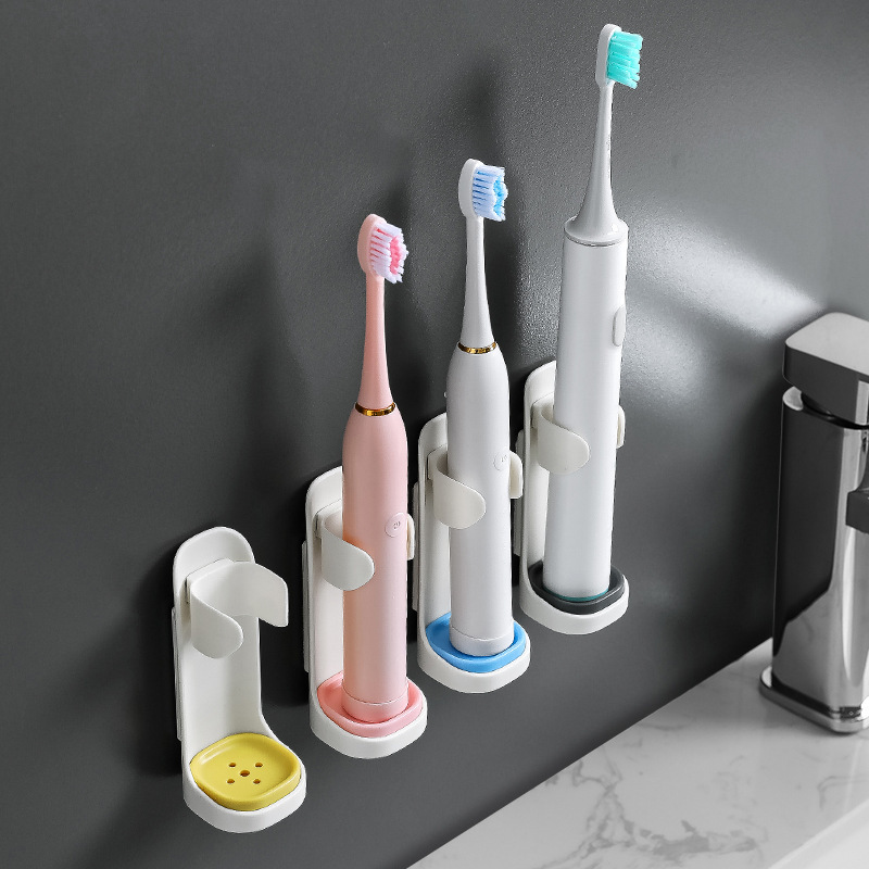 Household Electric Toothbrush Holder Non-perforated Wall-mounted Toothbrush Holder Simple Toilet Toothbrush Storage Rack Storage Rack