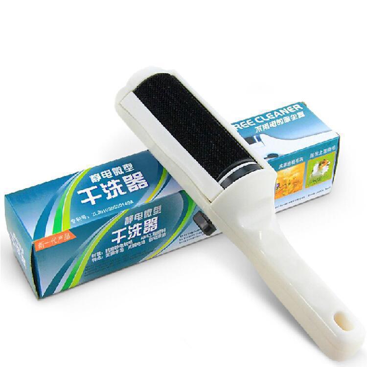 Hot static dry cleaning brush clothes hair suction and dust removal brush clothes hair removal brush hair sticking device bed sheet brush