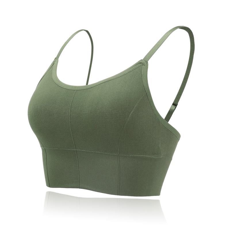 Seamless 646 Beauty Back Bra Sports Underwear Thin Shoulder Strap Women's Sexy Wrap Chest Tube Top Kaka Vest for Women