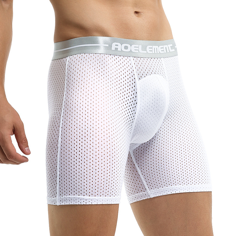 Ice Silk Mesh Sports Underwear for Men_voghion.com