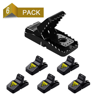 Cross-Border E-Commerce Highly Sensitive and High-Strength Reusable 6-Pack Plastic Mouse Traps Mouse Traps
