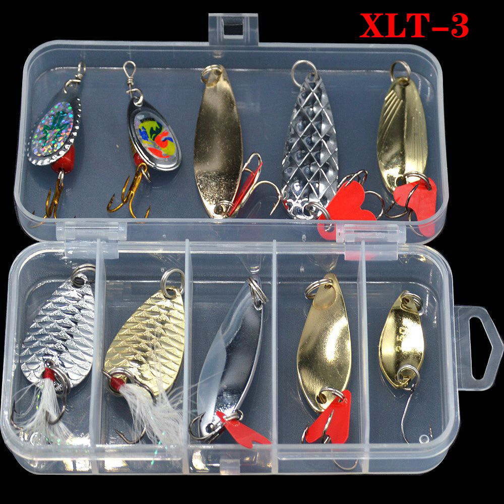 Wholesale Lure Bait Set Lure Bait Accessories False Bait Bionic Sequin Hard Bait Soft Bait Fishing Gear Set