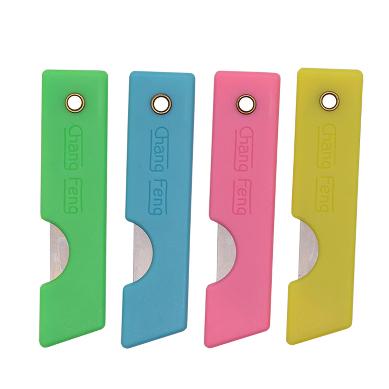 Old-fashioned metal pencil sharpener for elementary school students unpacking device pencil sharpener art knife folding knife wholesale