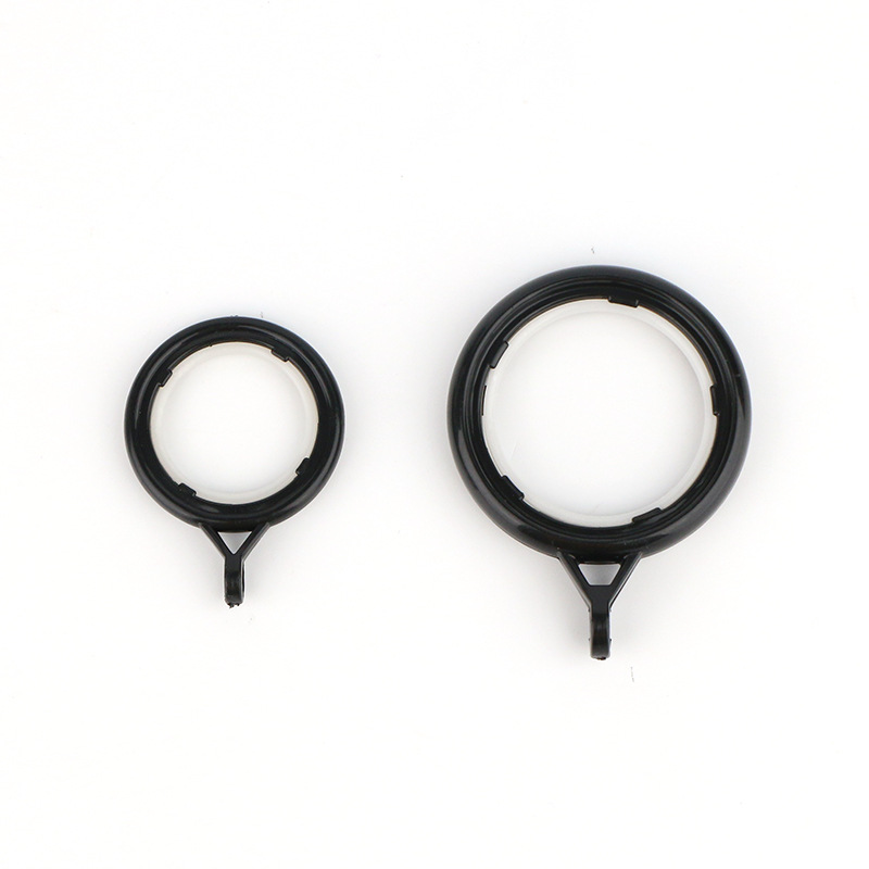 Mute nano ring curtain Roman ring curtain accessories shower curtain ring mute buckle Roman rod fixed ring wholesale