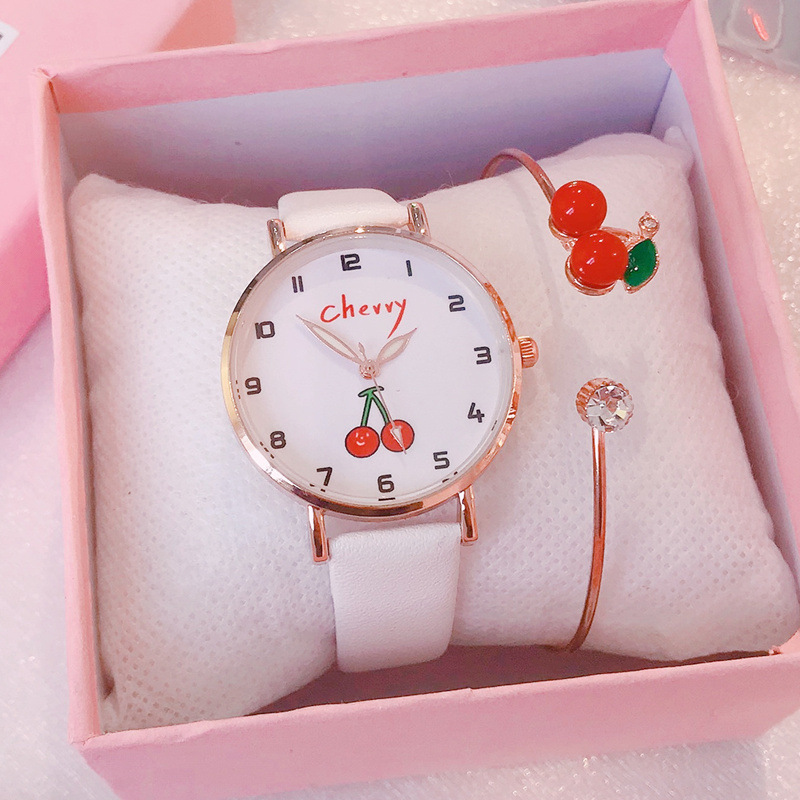 Watch Women's Simple Elegant ins Style Student Korean Style Fresh and Waterproof Mori Style Watch for Girls ulzzang College Style