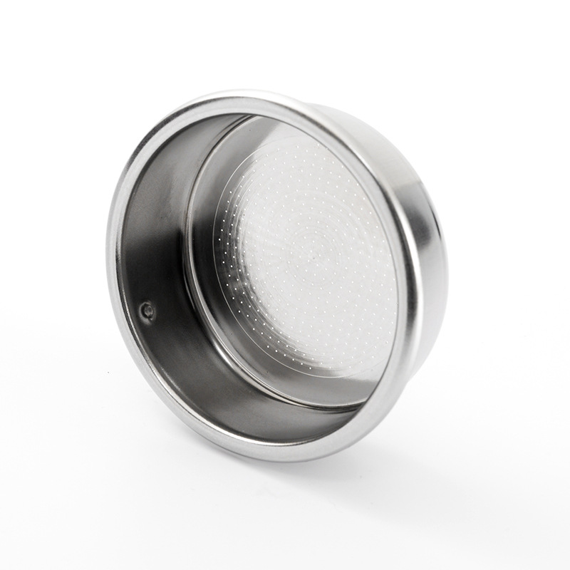 Wholesale coffee machine accessories filter stainless steel filter coffee machine accessories 58mm stainless steel filter