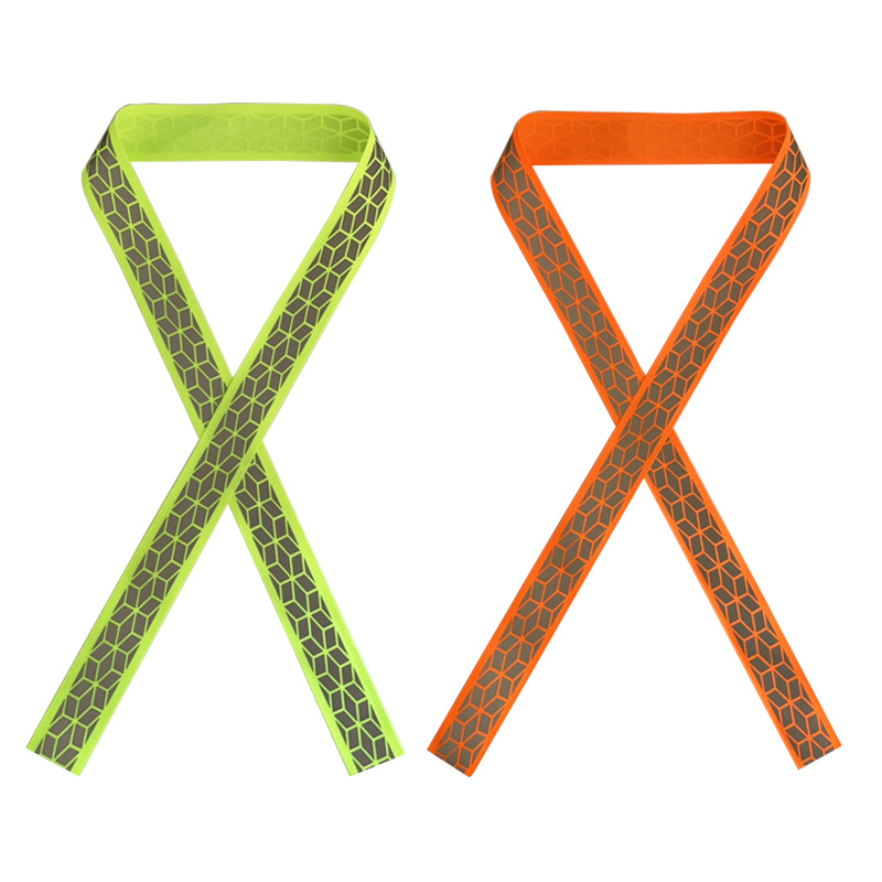 Balance Car Helmet Reflective Ribbon Sliding Car Decoration Ribbon Braid Full Helmet Ribbon Personality Belt Accessories
