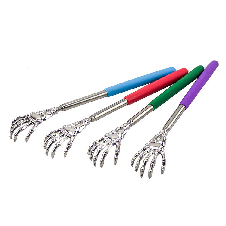 Metal eagle claw not asking for people stainless steel telescopic scratcher old head music scratcher metal crafts Tickle
