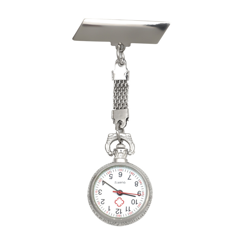 New Nurse Watch Men's and Women's Diamond Doctor Nurse Watch Fashion Portable Chest Watch Creative Fashion Women's Hanging Watch