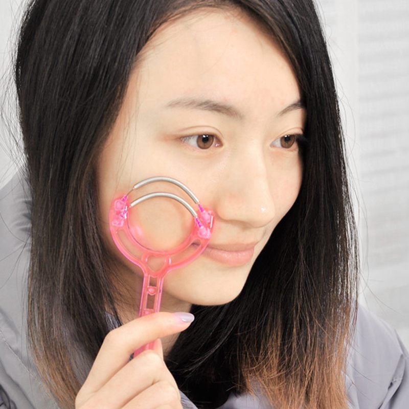 Double layer spring face hair remover easy to remove lip hair hair hair hair hair remover female hair remover