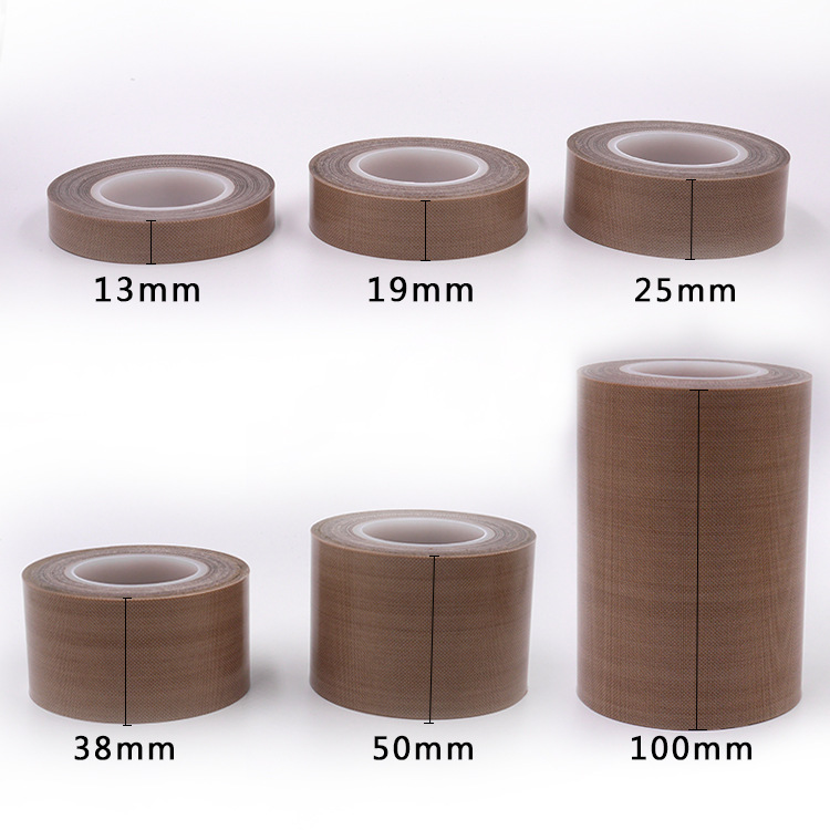 Xinhui Teflon Tape Anti-static Black Teflon High Temperature Tape Strong Adhesive Wear-resistant Heat-insulating Teflon Tape