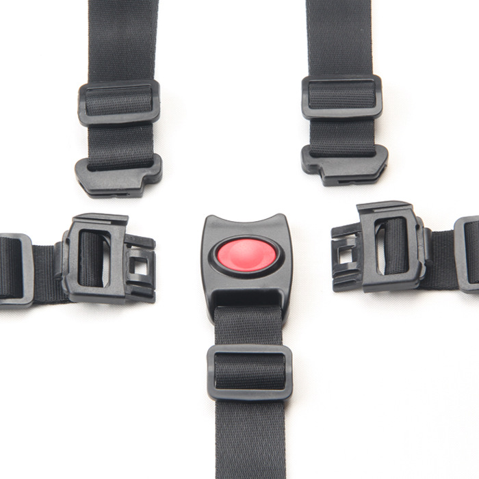 Dining chair five-point safety belt baby stroller 5-point safety belt children's tricycle strap Universal
