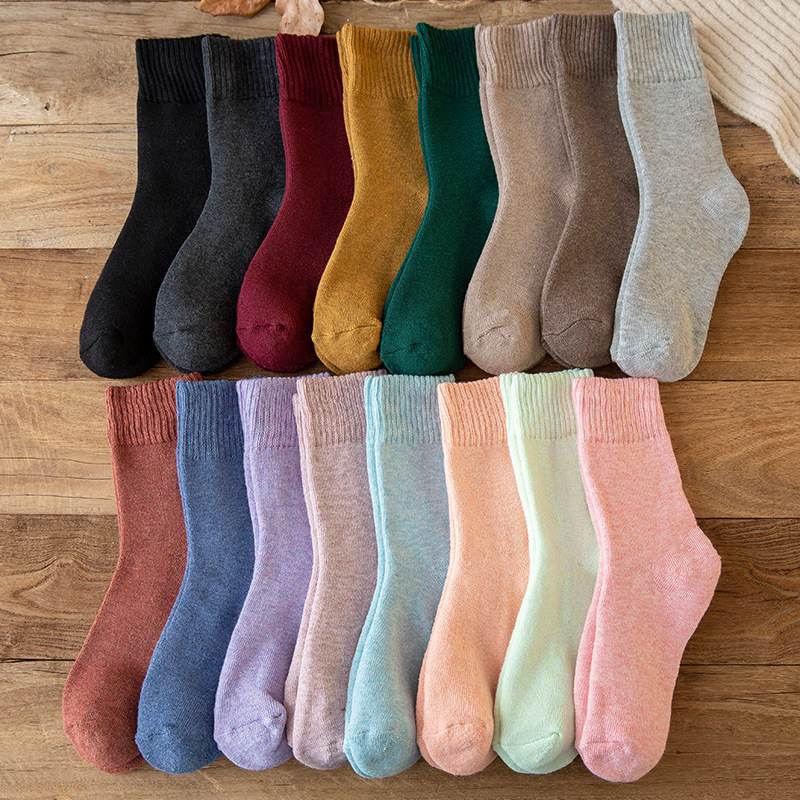 Thickened Warm Fleece Socks for Autumn and Winter_voghion.com