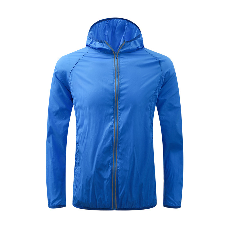 New reflective strip hooded adult skin clothing outdoor sports riding sunshade clothing manufacturers spot wholesale