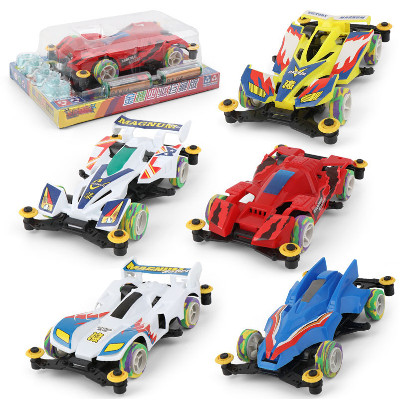 New products electric four-wheel drive speed racing model children's toy boy gift kindergarten toy car