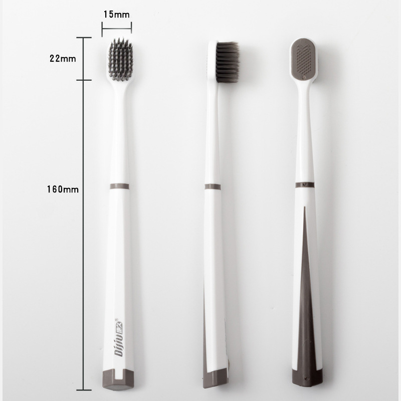 Dijiu Japanese nano toothbrush soft hair household Adult Small Head couple ten thousand hair toothbrush brand manufacturers wholesale