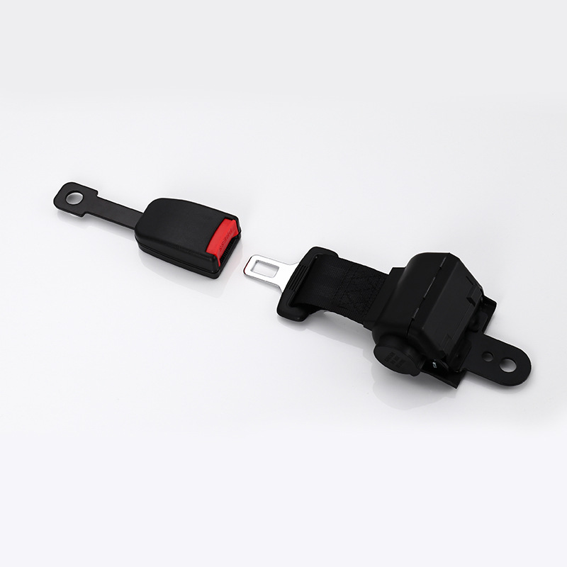 Two-point safety belt forklift bus school bus car seat universal safety belt automatic retractable lock belt