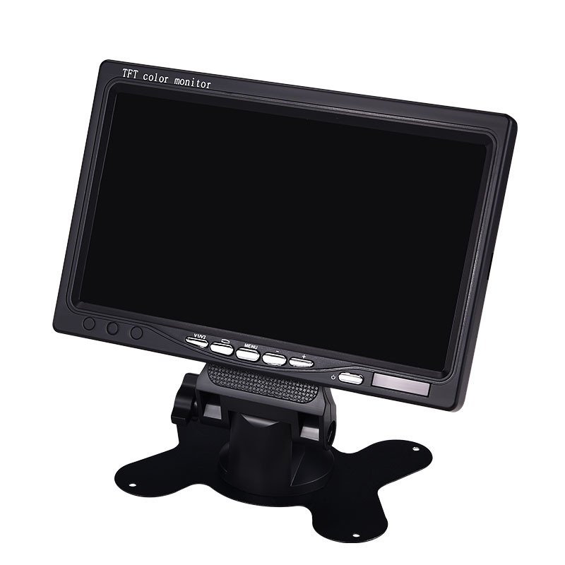 Yuba Car 7-inch car display universal truck LCD AV HD monitoring bus reversing display