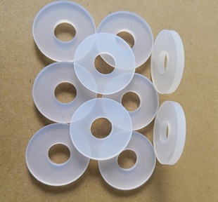 Transparent silicone washer gasket high temperature resistant white silicone washer seal self-adhesive silicone washer adhesive silicone pad