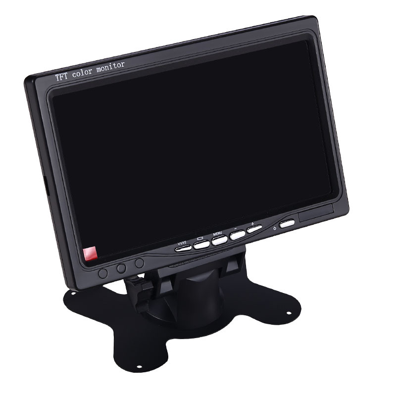 Yuba Car 7-inch car display universal truck LCD AV HD monitoring bus reversing display