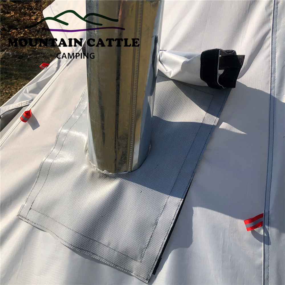 Mountainattle Snow Tent Accessories Outdoor Camping Camping Firewood Stove Chimney Fireproof Cloth Anti-scalding Cloth