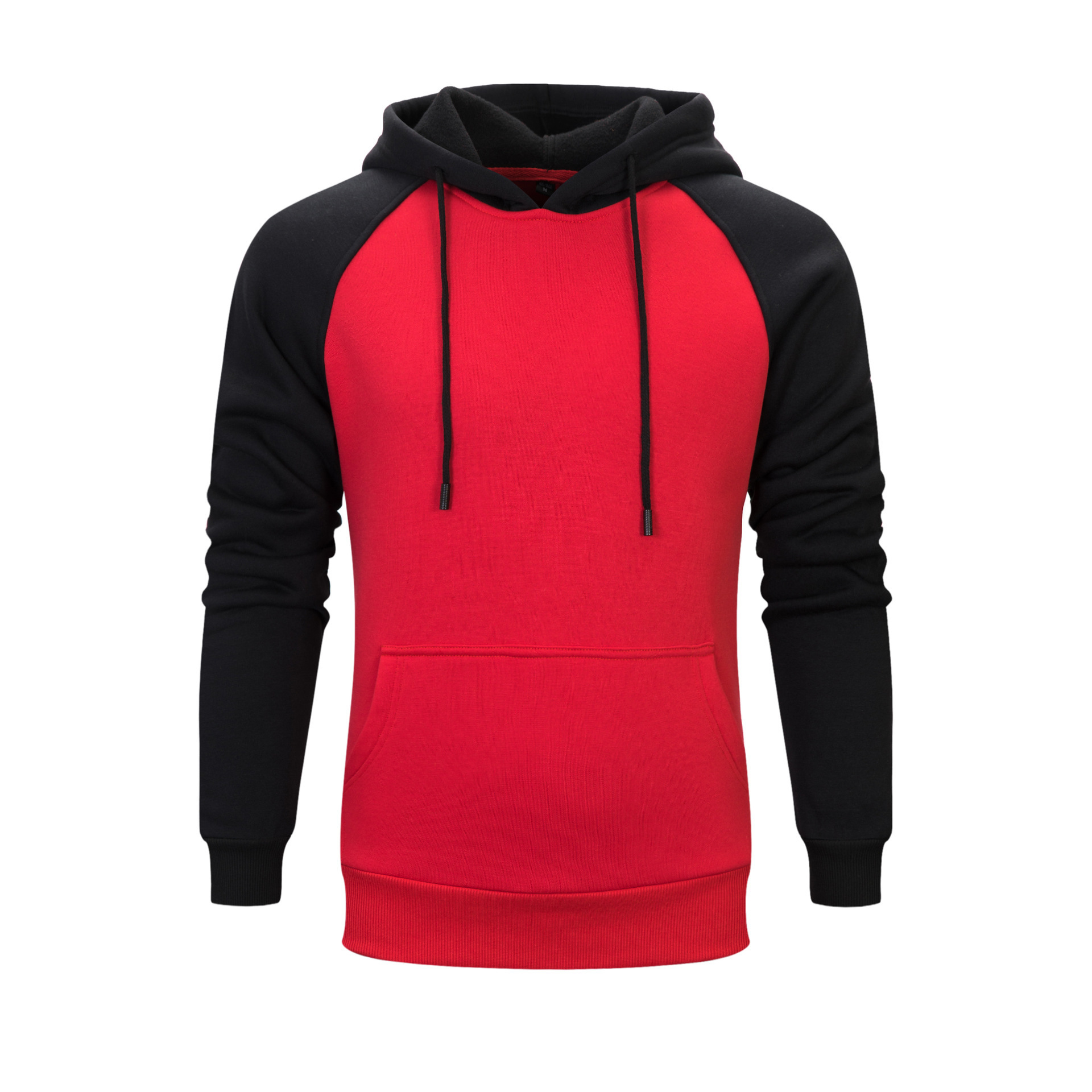 Men's sweater European size foreign trade new men's pullover hooded brushed couple sweater manufacturers supply WY39