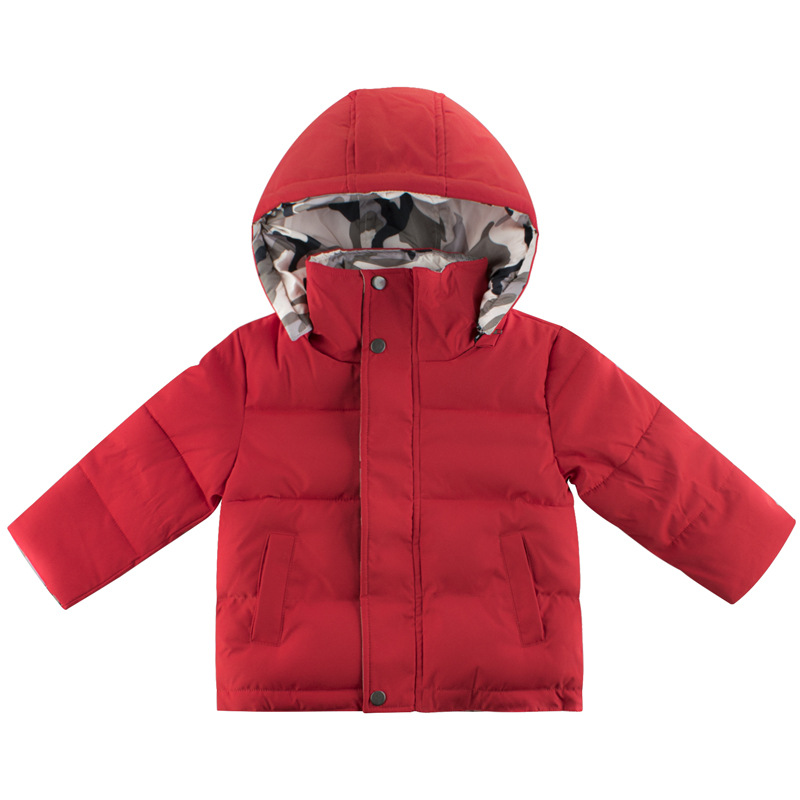 Children's cotton-padded jacket 2023 Winter Coat New Korean version of cotton-padded jacket boys baby clothes a generation of hair