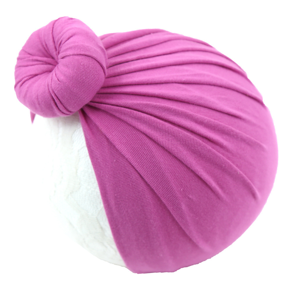 28 color European and American new baby cap children's pullover cap baby cloth cap India headscarf girl decorative cap wholesale