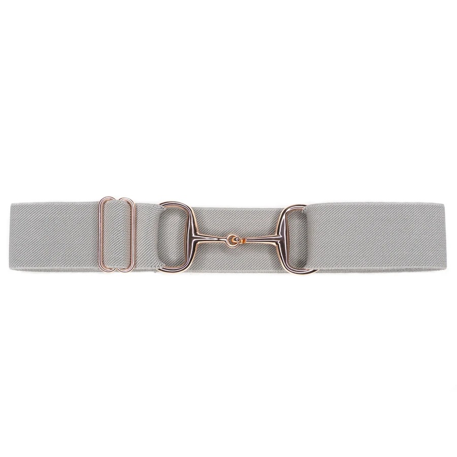 Factory direct supply Amazon explosion children's elastic belt horseshoe buckle equestrian elastic elastic belt
