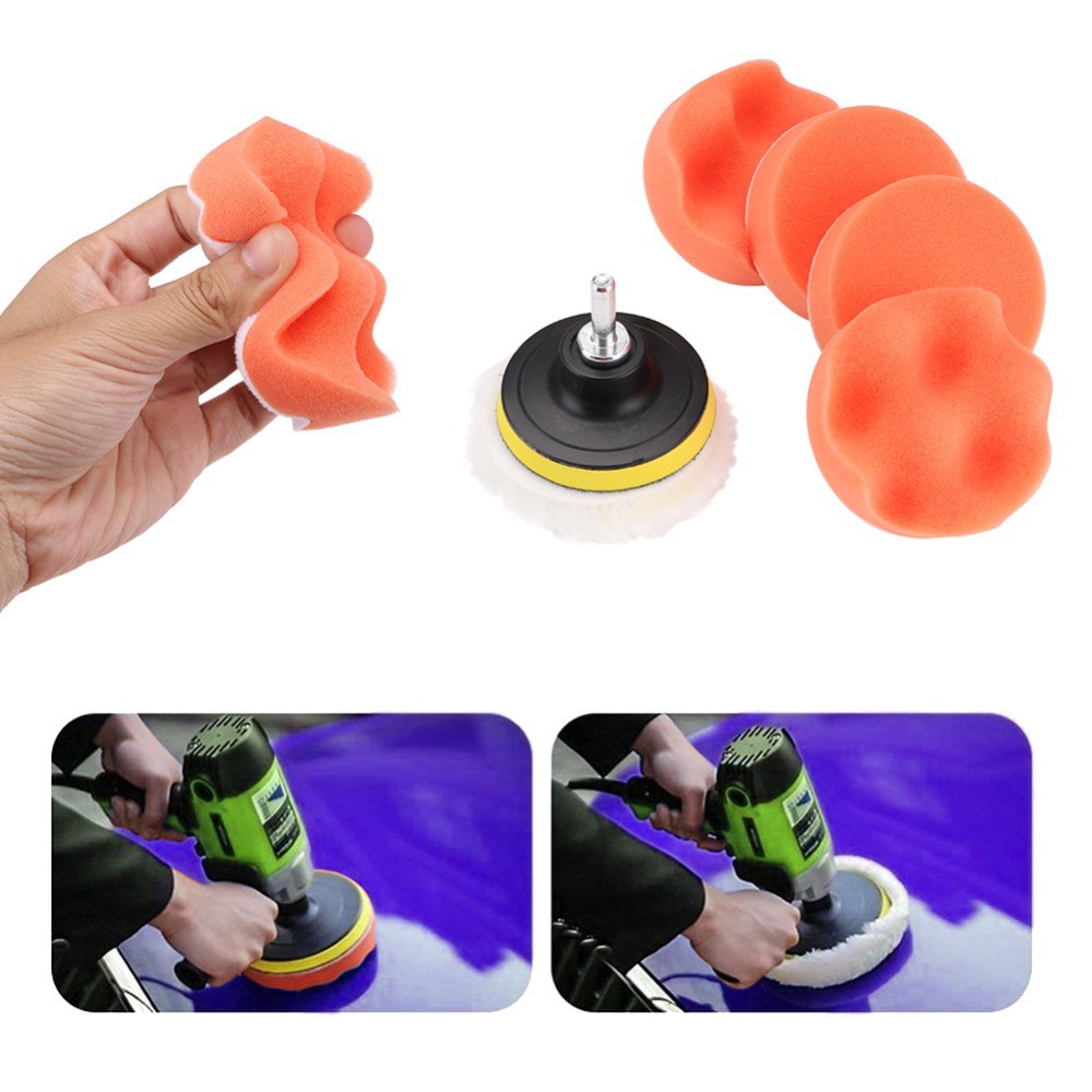 Cross-border explosions 11-piece electric cleaning brush head set 4 inch cleaning scouring pad floor tile wall cleaning