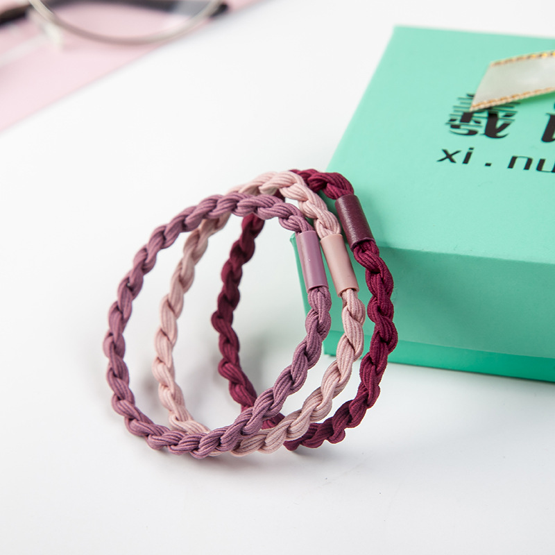 Hair Rope Horsetail Mori Women's Korean Hair Rope Adult Children's Hair Rings Small Fresh Style Headwear Simple Rubber Band Personality