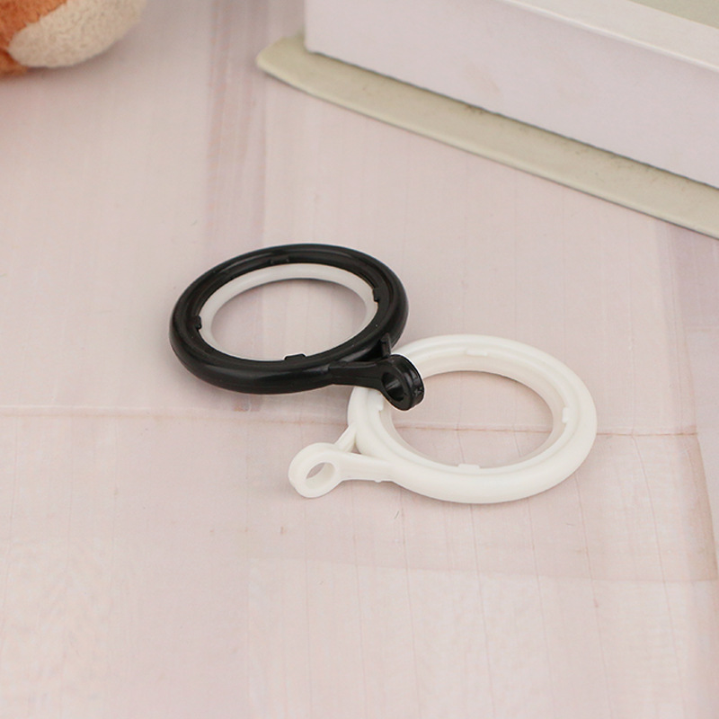 Mute nano ring curtain Roman ring curtain accessories shower curtain ring mute buckle Roman rod fixed ring wholesale