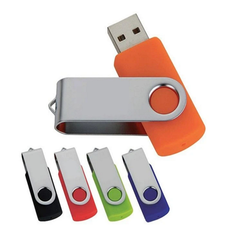 Флэш-накопитель USB 2T Пользовательский Вращающийся USB металлический 1T трансграничный рекламный подарок USB флэш-накопитель карта памяти надпись USB флэш-накопитель 64 г