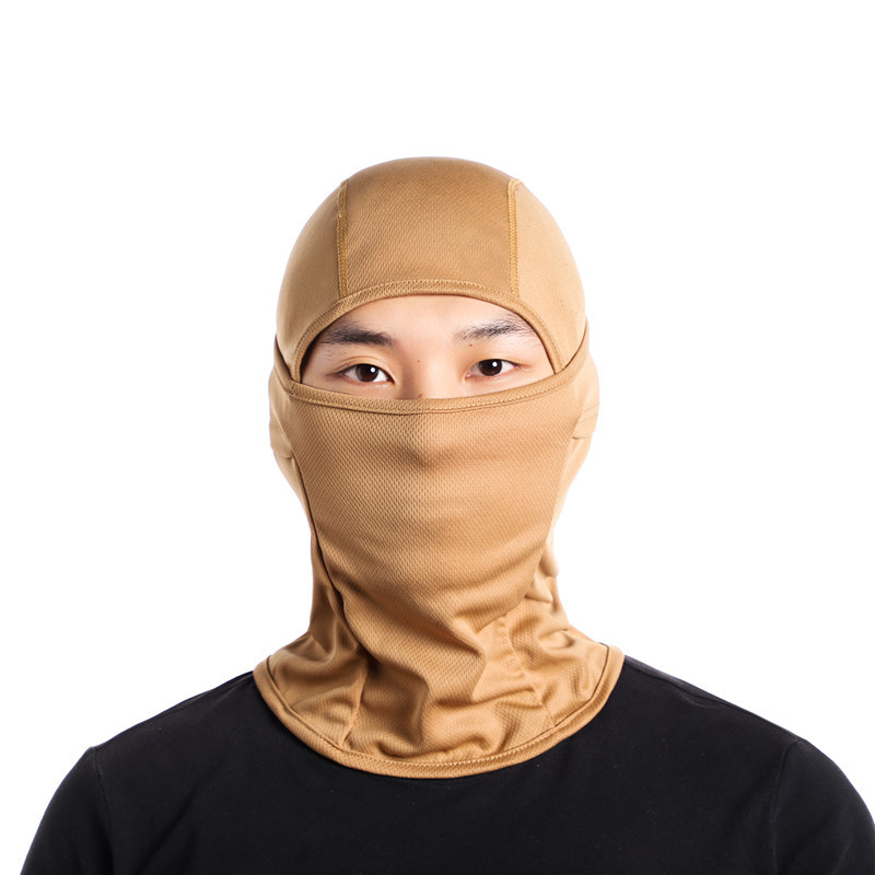 New outdoor sports riding wind hat warm sunscreen breathable mask camouflage face protection headgear spot cross-border