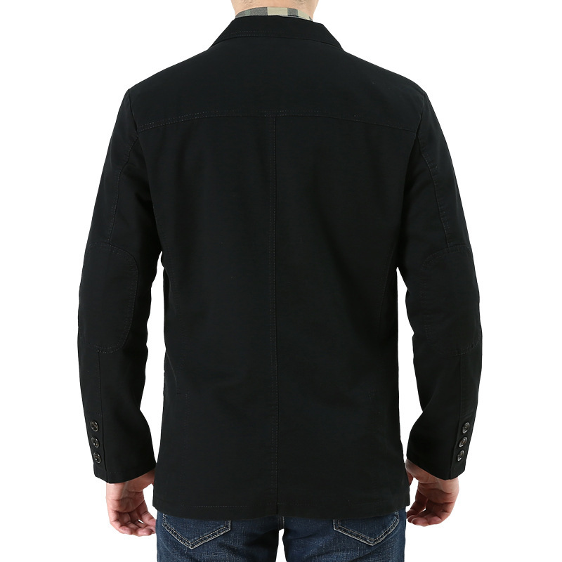 New Spring Washed Casual Suit Jacket Men's Loose Large Size Men's Casual Suit Hot Selling