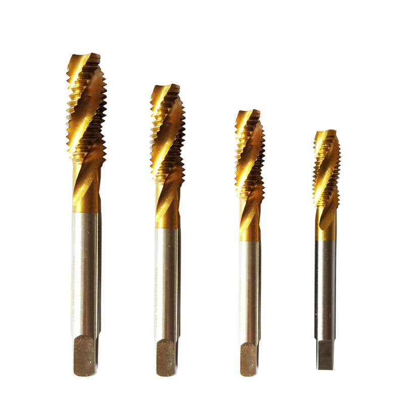 Titanium-plated US inch screw machine tap tip tap 8-32 10-24 1/4 3/8 5/16 7/16