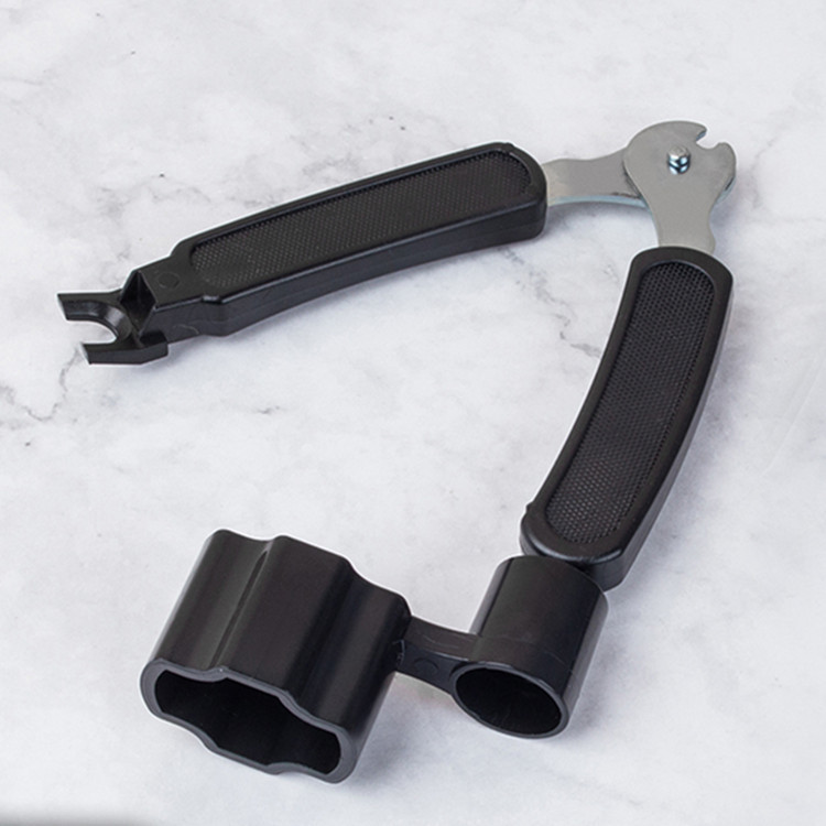 Guitar String Rewinder Folk Guitar Winding Tool Cutting String Rewinder Three-in-One Tool Guitar Accessories
