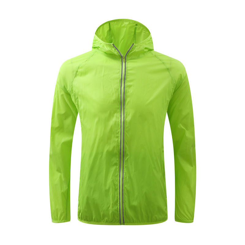 New reflective strip hooded adult skin clothing outdoor sports riding sunshade clothing manufacturers spot wholesale
