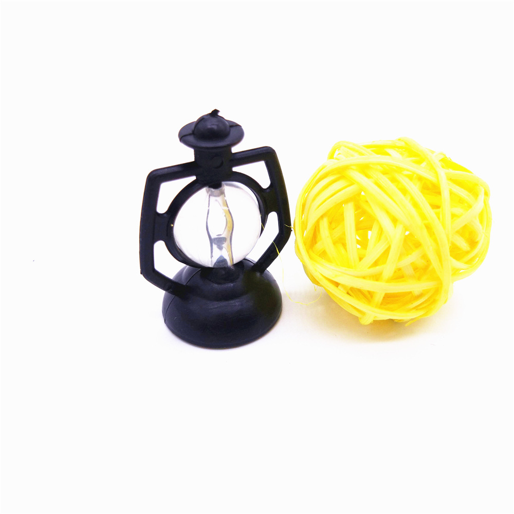 Factory wholesale Christmas decorations simulation small oil lamp doll house retro oil lamp Christmas gift ornaments