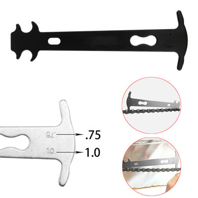 Bicycle Chain Wear Meter Chain Measuring Ruler Tool Chain Replacement Detecting Ruler 37g Measuring Chain Ruler